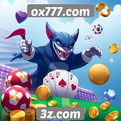 Variedade de jogos disponíveis no ox777.com